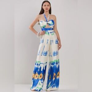 HALTER BRA TOP JUMPSUIT